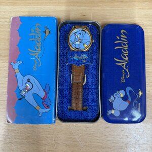 Vintage Disney Aladdin Genie Watch - New - Needs New Battery